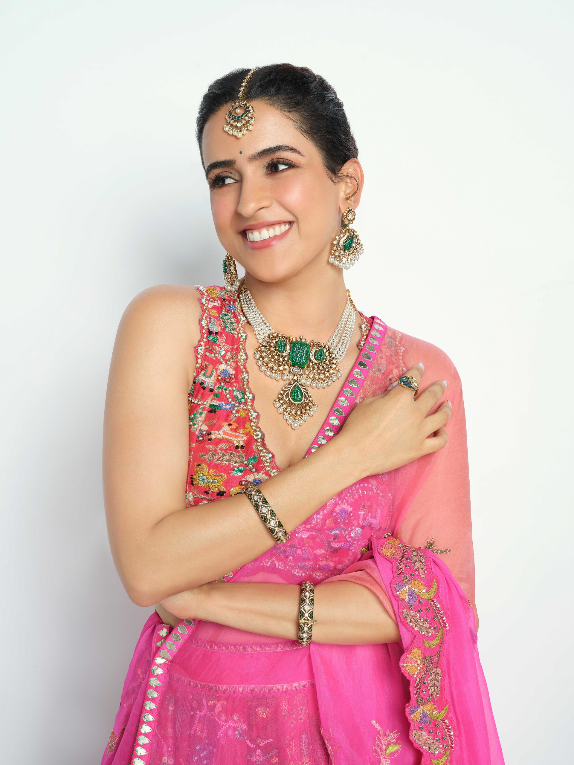 Kushals with Sanya Malhotra (3rd October 2025)0399